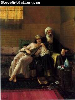 unknow artist Arab or Arabic people and life. Orientalism oil paintings 03